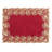 Ferra Luxury Dining Table Placemats for Valentines Placemats– Rectangular Elegant Golden Lace Polyester-612731623