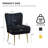 Accent Side Chair With Gold Legs-558270923