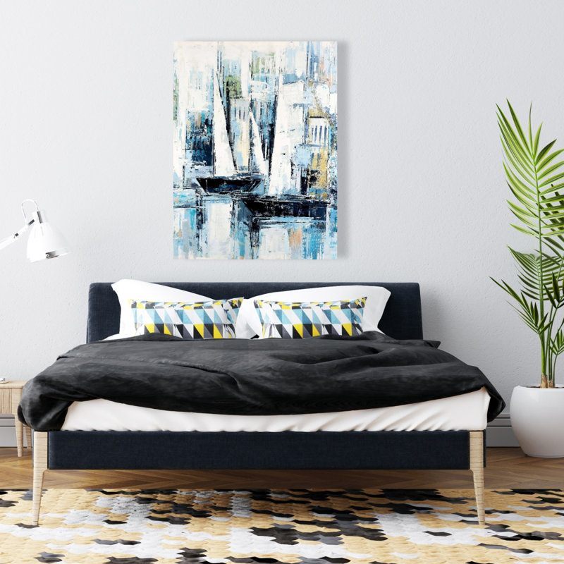 Bateaux de style industriel - Toile beige pour la décoration intérieure