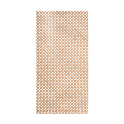 Insertion de panneau mini en treillis massif non fini 23-5 / 8 po x 47-1 / 4 po x 1/8 po
