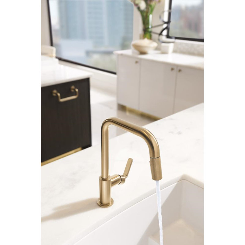 Litze Pull-Down Faucet, Stainless