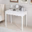 Bureau de coiffeuse avec tiroir, table de maquillage moderne pour la chambre à coucher, petits espaces
