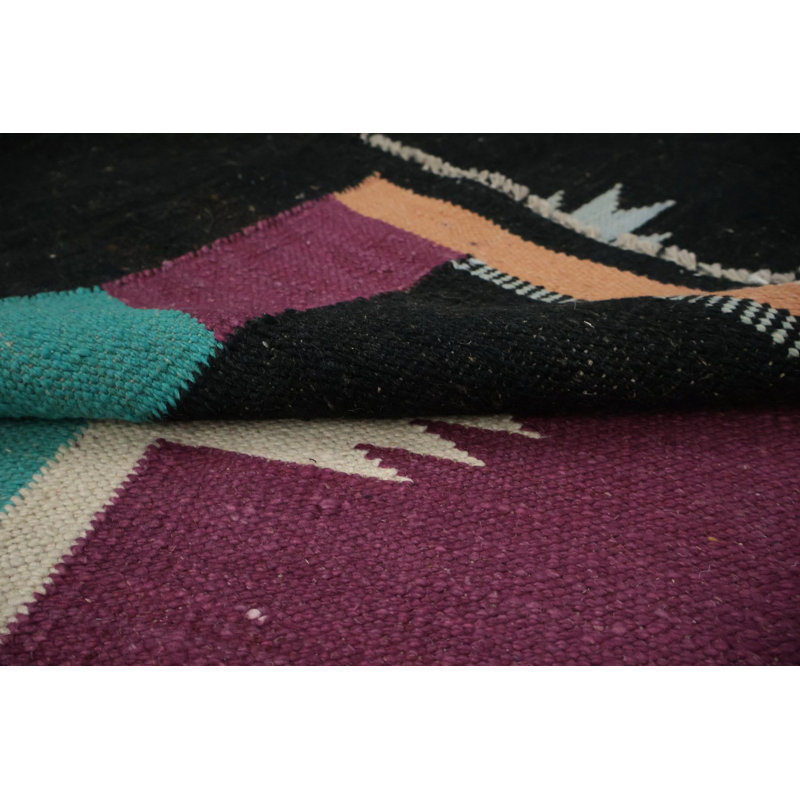 Tapis à motif géométrique vibrant de style sud-ouest 8 x 10