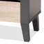 Armoire de rangement pour chaussures 2 portes 8 paires 2 portes