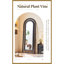 French Vintage Rattan Arched High-Definition Full-Length Mirror-130203544-130203546