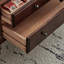 Table basse à 6 tiroirs en noyer-822825760