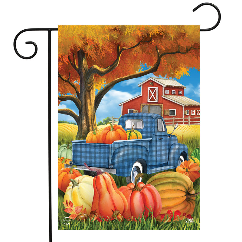 Welcome To The Patch Garden Flag