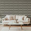 Folding Ribbon - Smoky Umber Wallpaper