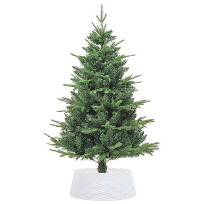 Polyethylene Plastic Live Tree Stand For Max. Tree Height 6 - 7.9 Ft.