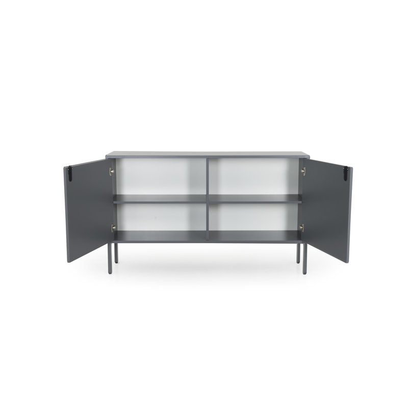 Buffet de 58,2 po de largeur Houghtaling, gris