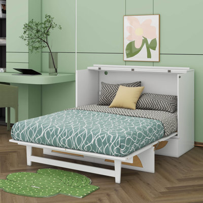 Un lit escamotable avec tiroir spacieux, ports USB et prises électriques