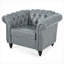 Chaise d'appoint d'intérieur simple pour le salon