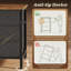 Commode 15 tiroirs en tissu large, 78,7 pouces de long avec console de rangement pour les téléviseurs 65/75/85 pouces, idéal pour l'organisation de la chambre à coucher et du placard-1435774148