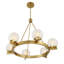 Lustre en laiton 6 lumières Darien-1492403096