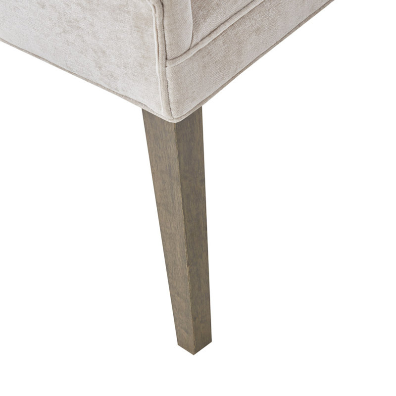 Ensemble de chaises de salle à manger élégantes rembourrées en chenille - Polyester confortable pour les salles à manger