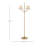 Sirocco 56'' Antique Brass Floor Lamp