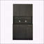 Armoire polyvalente à 6 portes et 1 tiroir avec tablettes ouvertes pour la chambre à coucher-1656796029