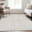 Premium Machine Washable Prisco Ivory Rug-1431797853