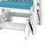 Fauteuil oscillant Haven, bleu-755057549
