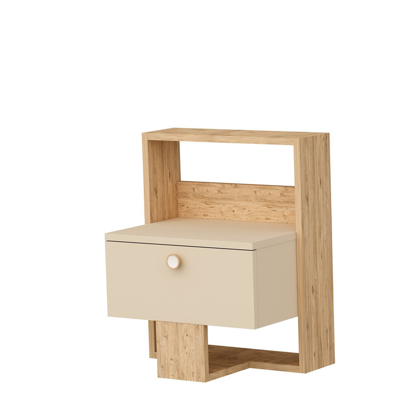 Table de chevet 1 tiroir Reeno