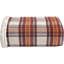 Couverture, sherpa réversible doux et literie en molleton brossé, parfait pour se prélasser, essentiels pour le dortoir (rouge écossais Edgewood)