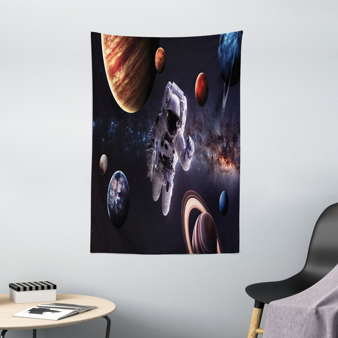 Wandbehang Astronaut im All