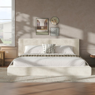 Contour de lit Airframe King sans cadre, coussin éponge rembourré 8,7 po Cloud, assemblage facile