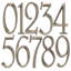 6 in. Surface Mount House Number-377990924-377990925