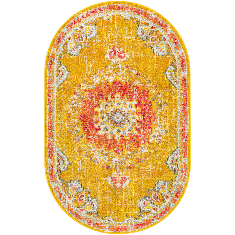 Pennylane Oriental Indoor Rug, Oval 3'3" x 5'3"