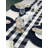 Elige Cotton Plaid Rectangle Placemat-2018753954
