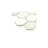 Uptown Glass 1" Hexagon Mosaic (18 PC Per Carton) (16.92 SQFT Per Carton)-36929256
