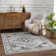 Haneca Abstract Design Modern Gray/Beige Area Rug