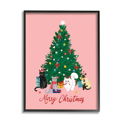 Merry Christmas Holiday Cats at-182
