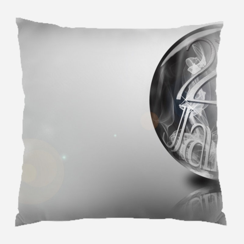 Anniversary Microsuede Reversible Throw Pillow