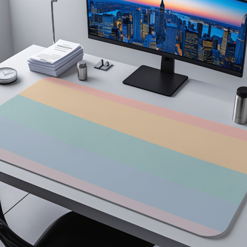 Polyester Desk Pad, 23.6x13.8