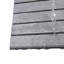 10 tuiles de terrasse emboîtables à motif rayé