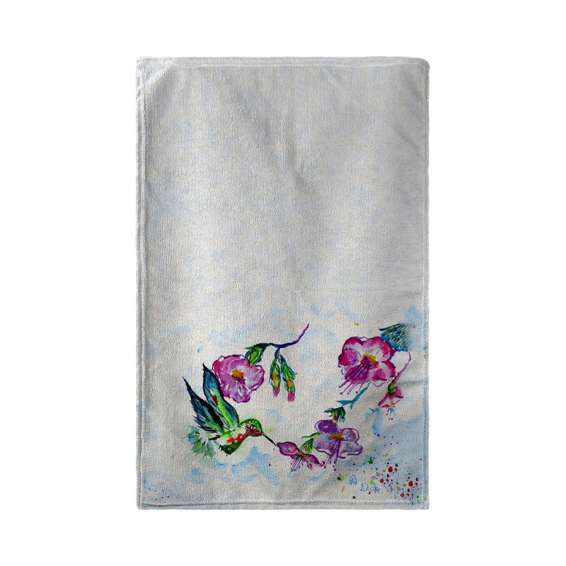 Serviette de cuisine hummingbird d’alimentation