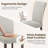 Upholstered Dining Side Chair with High Back and Nailhead Trim, Solid Wood Legs, Modern Parsons for Dining Room-1297595805
