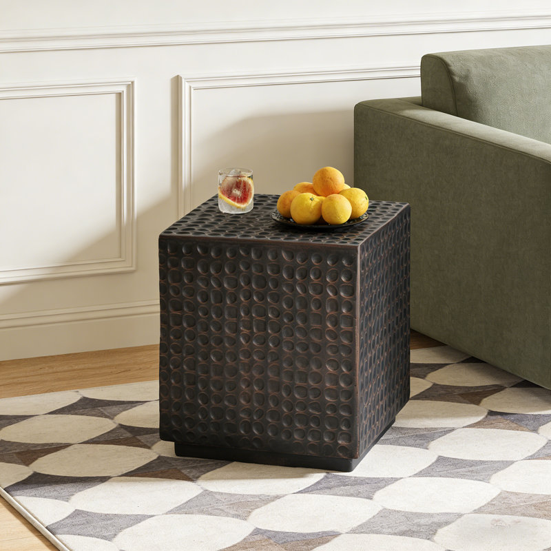 Aldo Patio MGO Cube Side Table