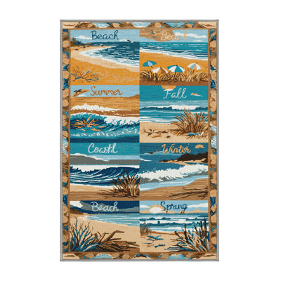  Tapis bord de mer lavable Elite