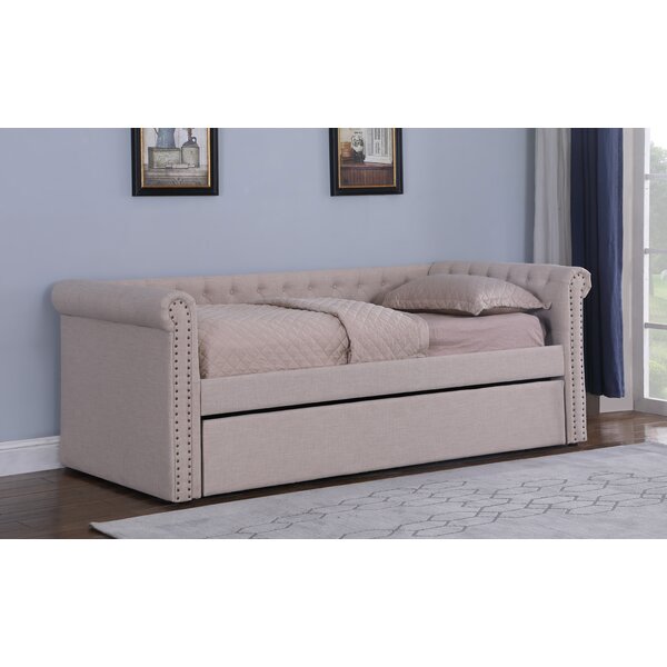 Willa Arlo Interiors Soraya Upholstered Daybed with Trundle & Reviews ...