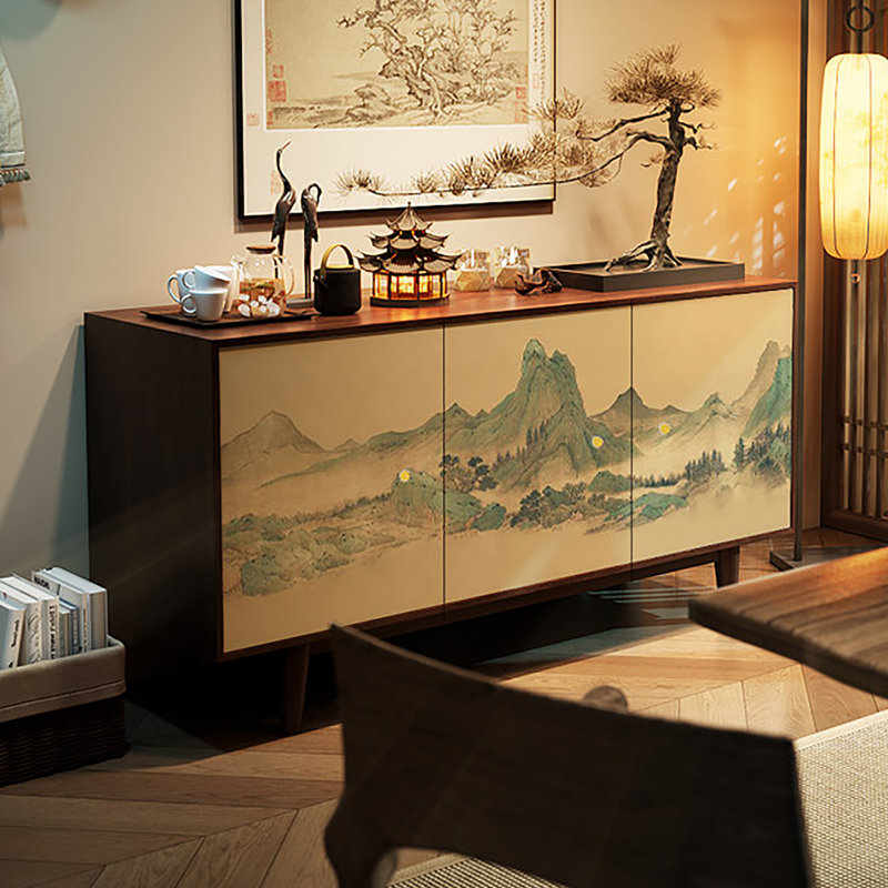 Retro multifunctional aesthetics sideboard