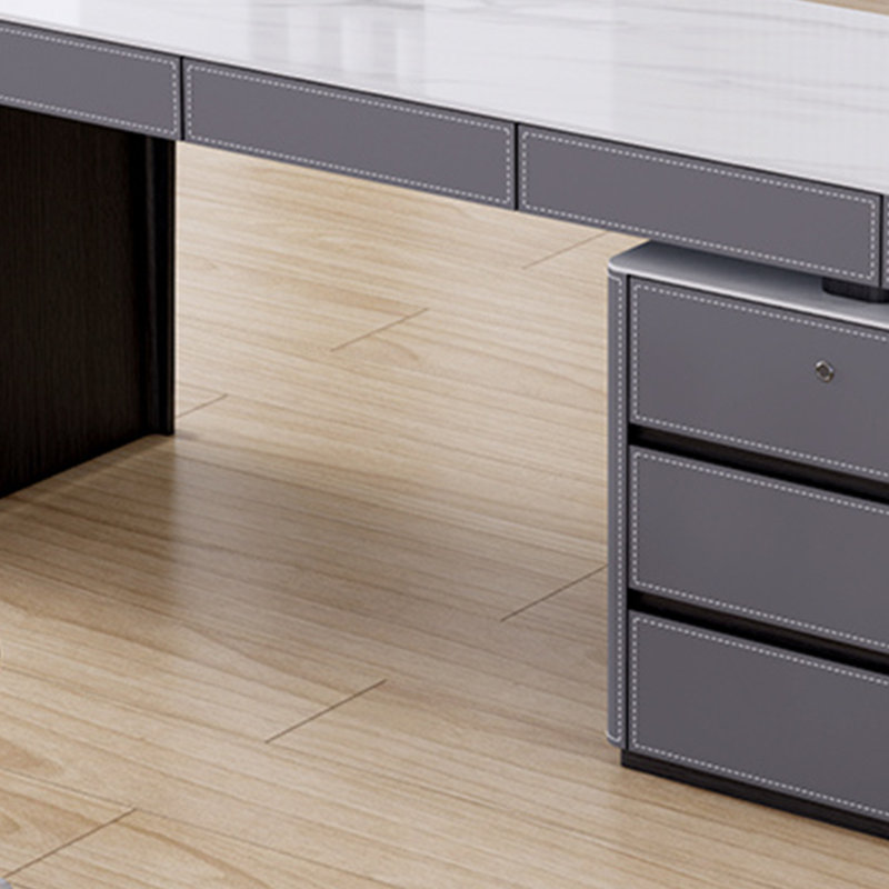 Stylish High-End Desk, 29.52" H x 55.11" W x 23.62" D