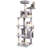 Cat Tree Cat Tower With 2 Cat Condos Sisal Scratching Post