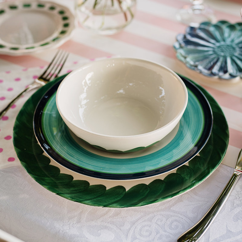 Lisbon Ceramic Dinner Plate