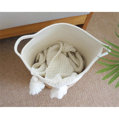 Fabric Laundry Hamper with Handles