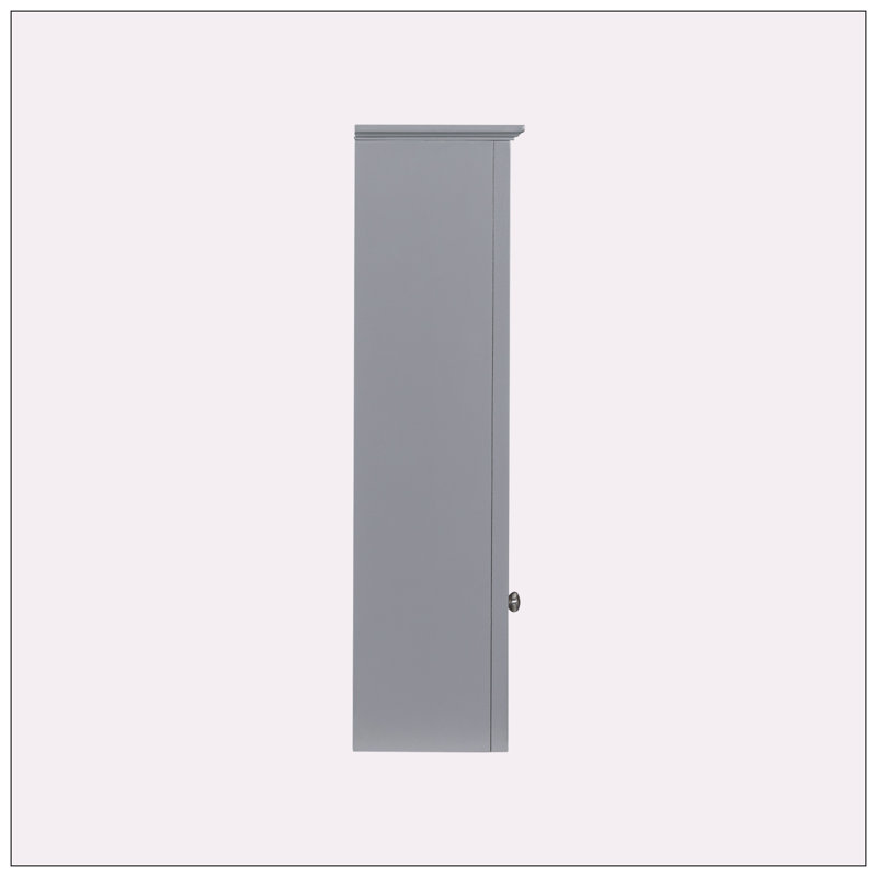Pharmacie murale 30 "x 28", Gris
