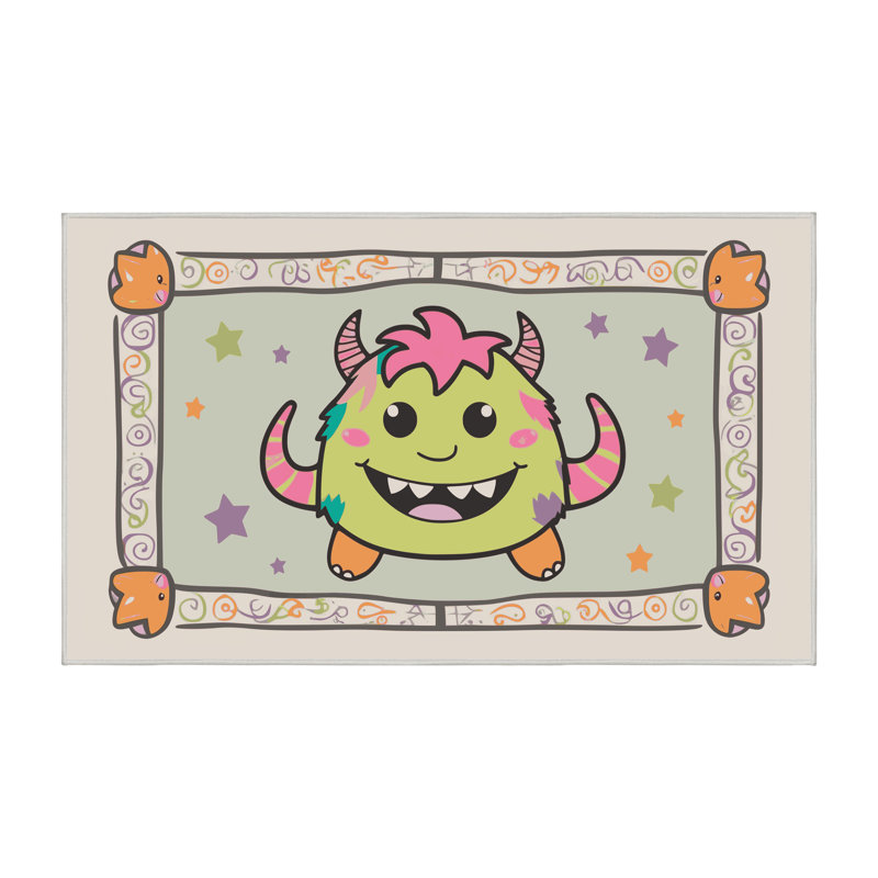 Tapis de vacances d'Halloween The Holiday Aisle®, Rectangulaire 8 pi x 12 pi