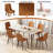 Small Round Pedestal Dining Set-137518344-137518348-137518338