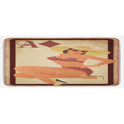 Tapis de cuisine Pin Up Girl